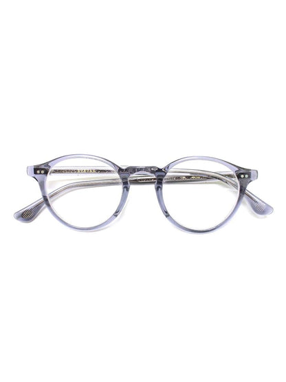 アイヴァン Kelly メガネ クラシックブルー CBL スケルトン セルフレーム フルリム ボストン IT6DAHV3LYL8 【SALE】