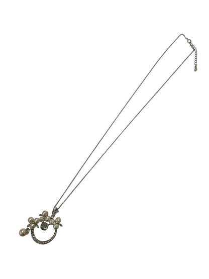 フォクシーブティック Pearl Champagne 39054 ネックレス シルバー パール ラインストーン ITGLMDQ8RG4U