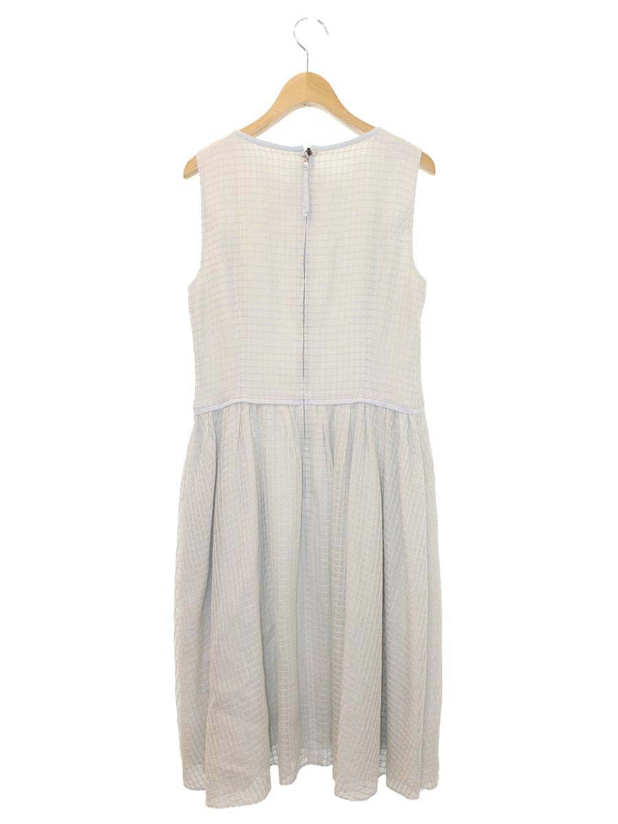 フォクシーブティック Dress Mint Sherbet 36874 ワンピース 40 グレー シルク混 キュプラ ITFNRDDOVTS0