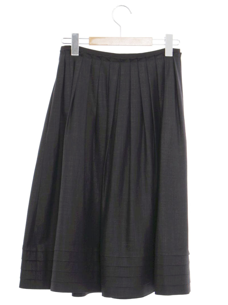 フォクシーニューヨーク リネンベル 39927 スカート 38 ブラック IT4RPKD2UVXJ 【SALE】