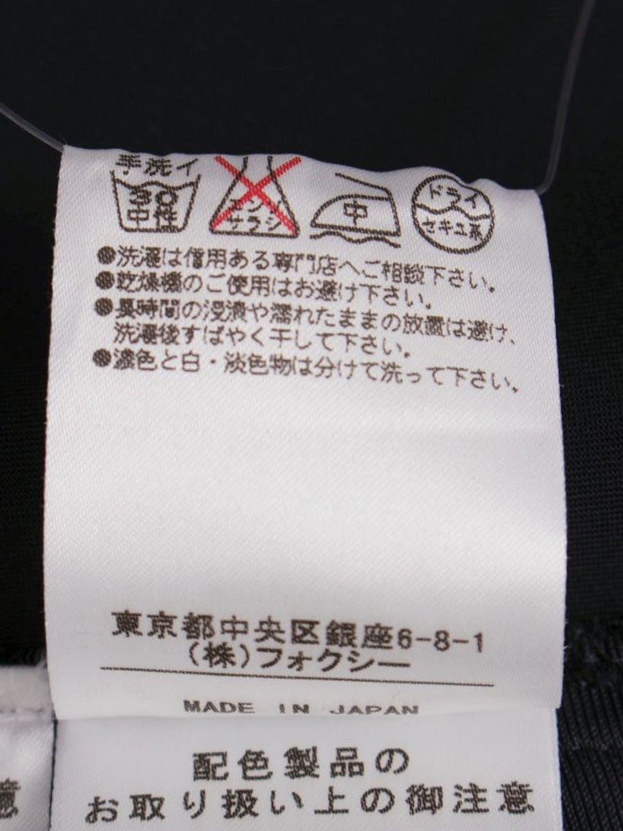 フォクシーニューヨーク Dress 24885 ワンピース 40 ネイビー ITJT5GW8ZSAO