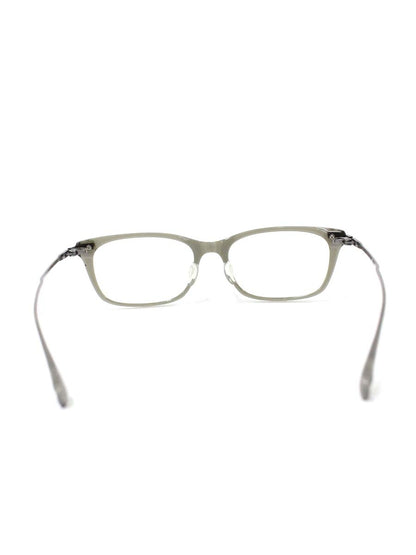 フォーナインズ NPM-25 メガネ グレー/アンティークシルバー コンビフレーム ITWH2OUP266E