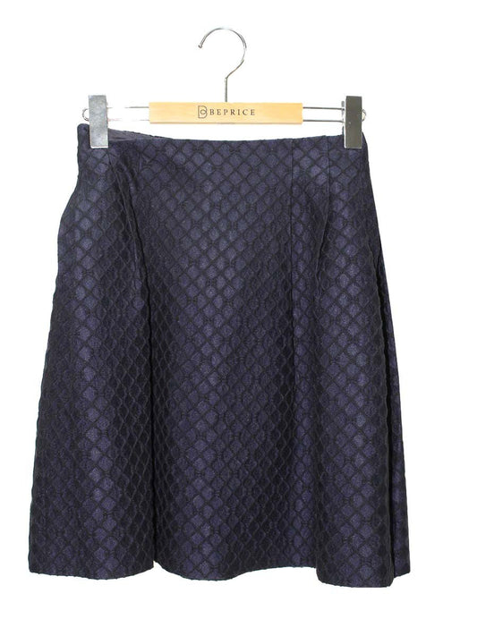 トッカ SKTOLA0140 スカート 0 ネイビー リボン 格子 フレアー IT2XQ2EC051C