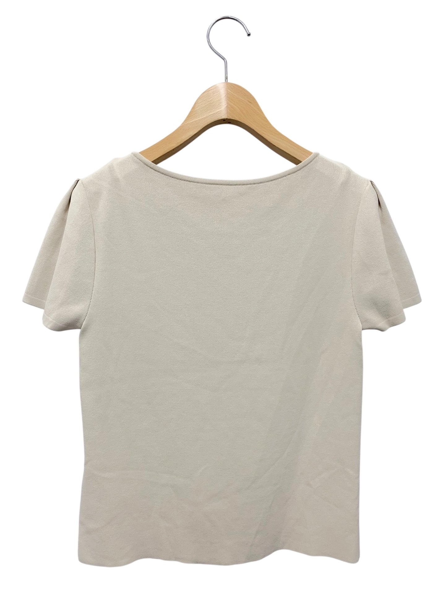 フォクシーブティック ジェリービーンセーター 41457 ニット セーター 38 ベージュ IT64IJJDJBI8