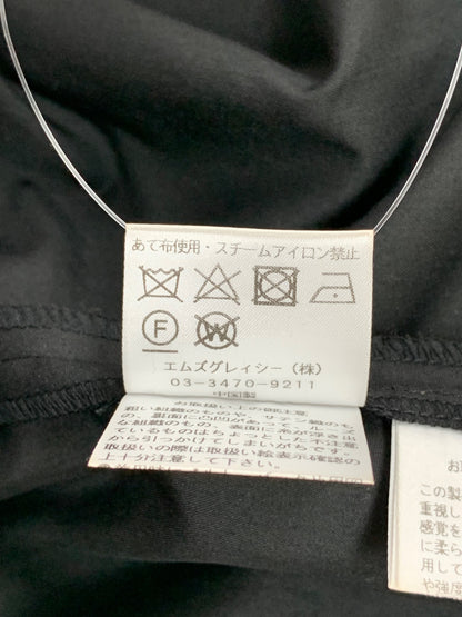 エムズグレイシー 517117 スカート 38 ブラック 花刺繍 ITP73WPXBM9E