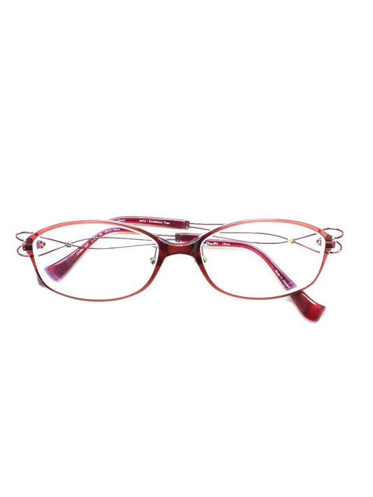 ラインアートシャルマン Dolceドルチェコレクション XL1486 メガネ レッド ITSQD70B0X1W
