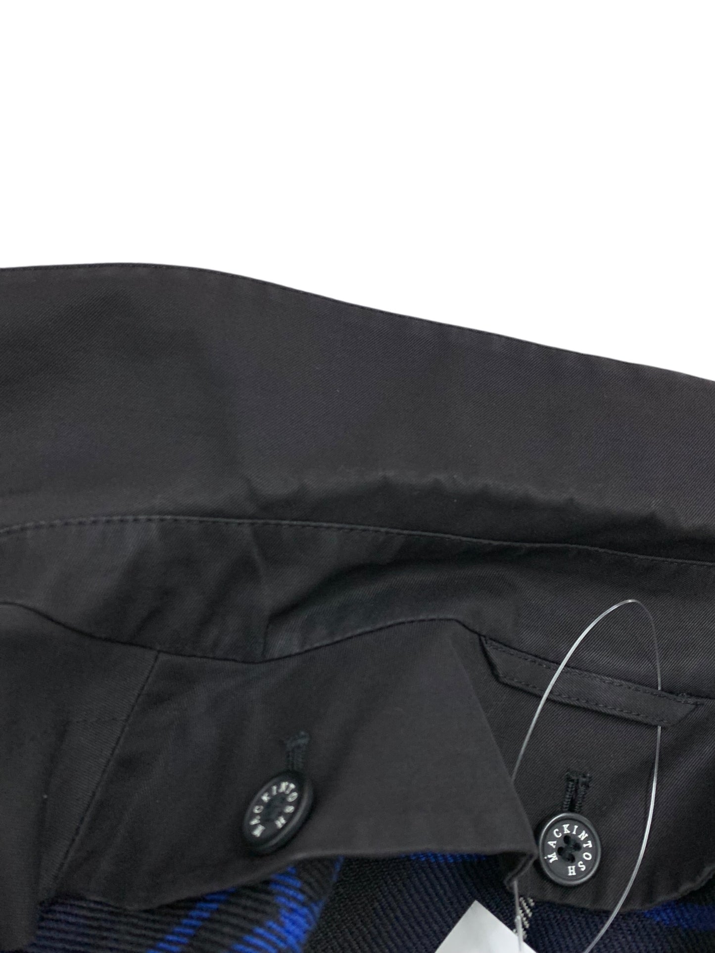 マッキントッシュ コート 48 ブラック ステンカラー ライナー付き ITXWA3WNOBKA