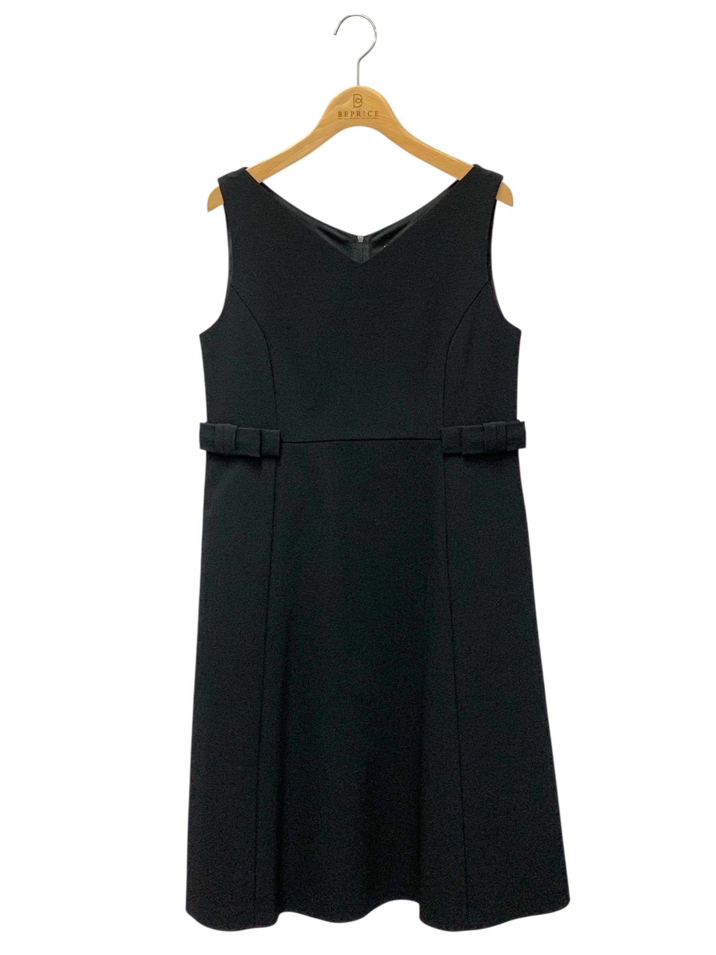 フォクシーニューヨーク RIBBON DRESS 36493 ワンピース 40 ブラック ITTSR7VU1F3C