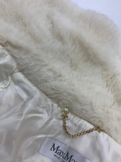 マックスマーラ 23473619336 ポンチョ ホワイト テディベア IT4QKJO4C8ZC 【SALE】