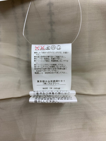 フォクシーブティック Jardin 35703 ワンピース 42 ベージュ リネン 麻 IT7XGA555888