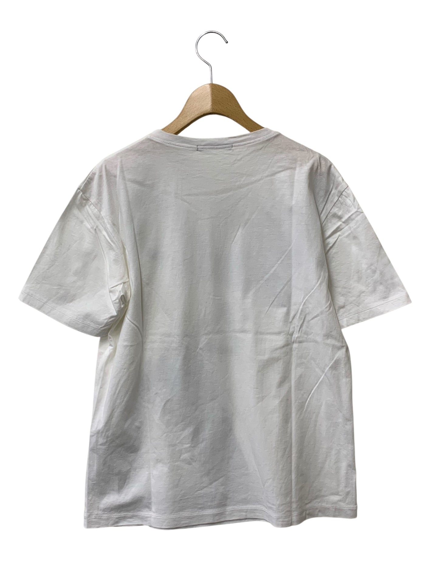イッセイミヤケメン ME31JK281 Tシャツ 2 ホワイト シルバープリント IT4GVCW9JVDV