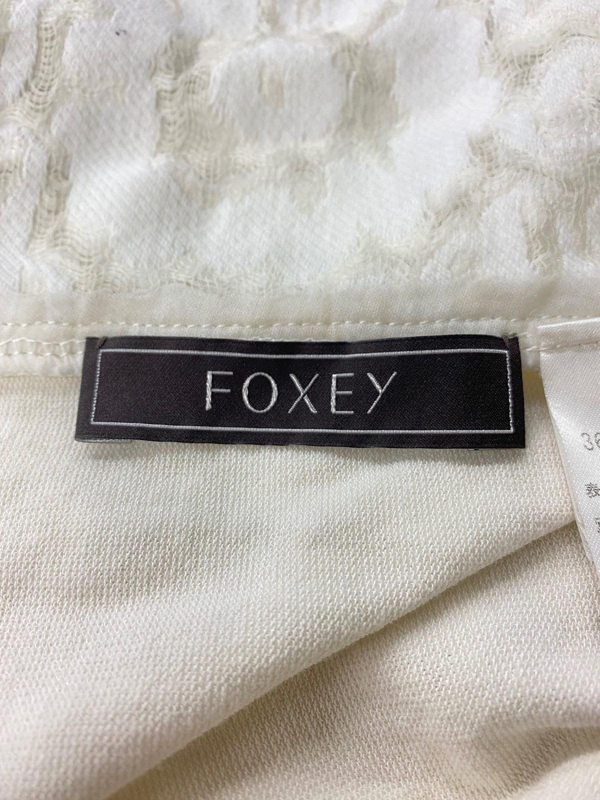 フォクシーブティック Jasmine white 36798 Tシャツ カットソー 40 ホワイト ITJMA545XTKW