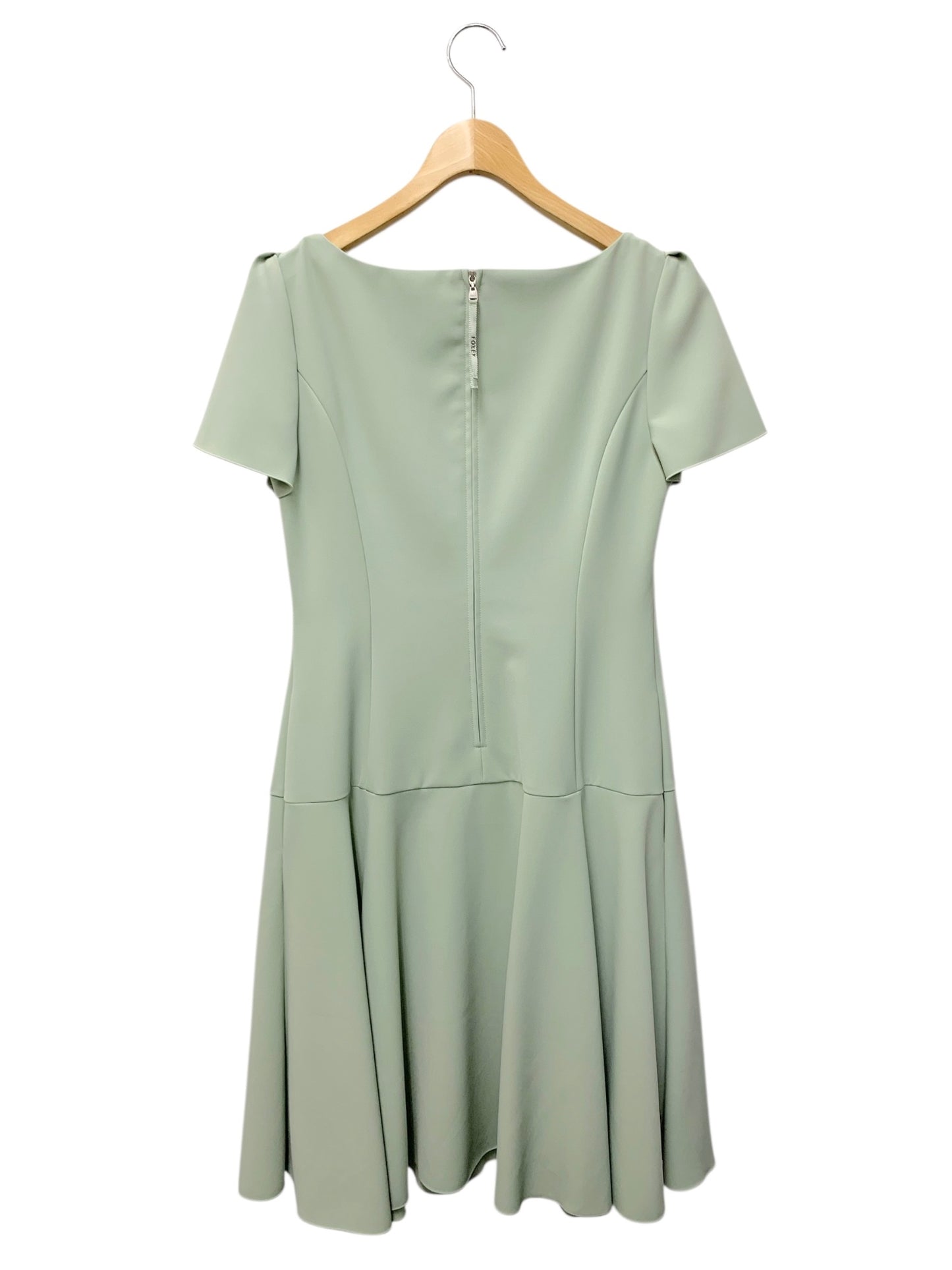 フォクシーニューヨーク Dress 38955 ワンピース 40 グリーン ITLS5EWYZRI8