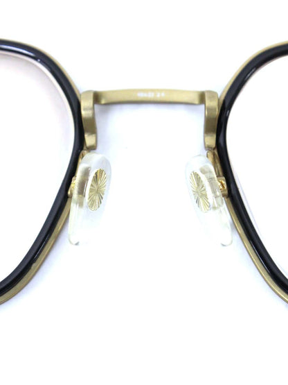 アイウェアバイデイヴィッドベッカム DB1103 メガネ ブラック/ゴールド チタニウム ヘキサゴン ITFFPH5NYYOA 【SALE】