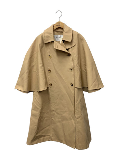 マックスマーラ 10210421600 ケープトレンチコート XS キャメル ITBV17OLGOXI