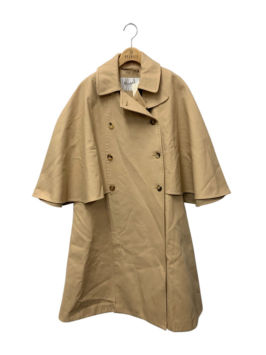 マックスマーラ 10210421600 ケープトレンチコート XS キャメル ITBV17OLGOXI