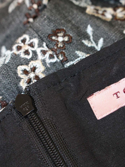 トッカ POSY OPTOIS0220 ワンピース 0 グレー ITO3K86RVP14