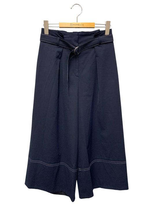 エムズグレイシー Stitch Wide Pants 916302 パンツ 38 ネイビー ITEN7RPZMGOS