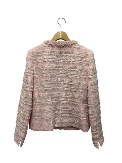 レオナールファッション 0321952 ノーカラージャケット 38 ピンク ツイード ITPH19JGX9GA 【SALE】