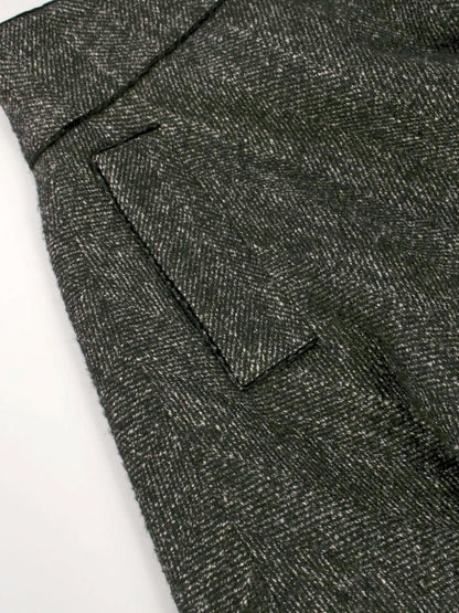 フォクシー 39203 スカート 38 ブラック アルパカ混 フレア ITGG5R3ZWBGB