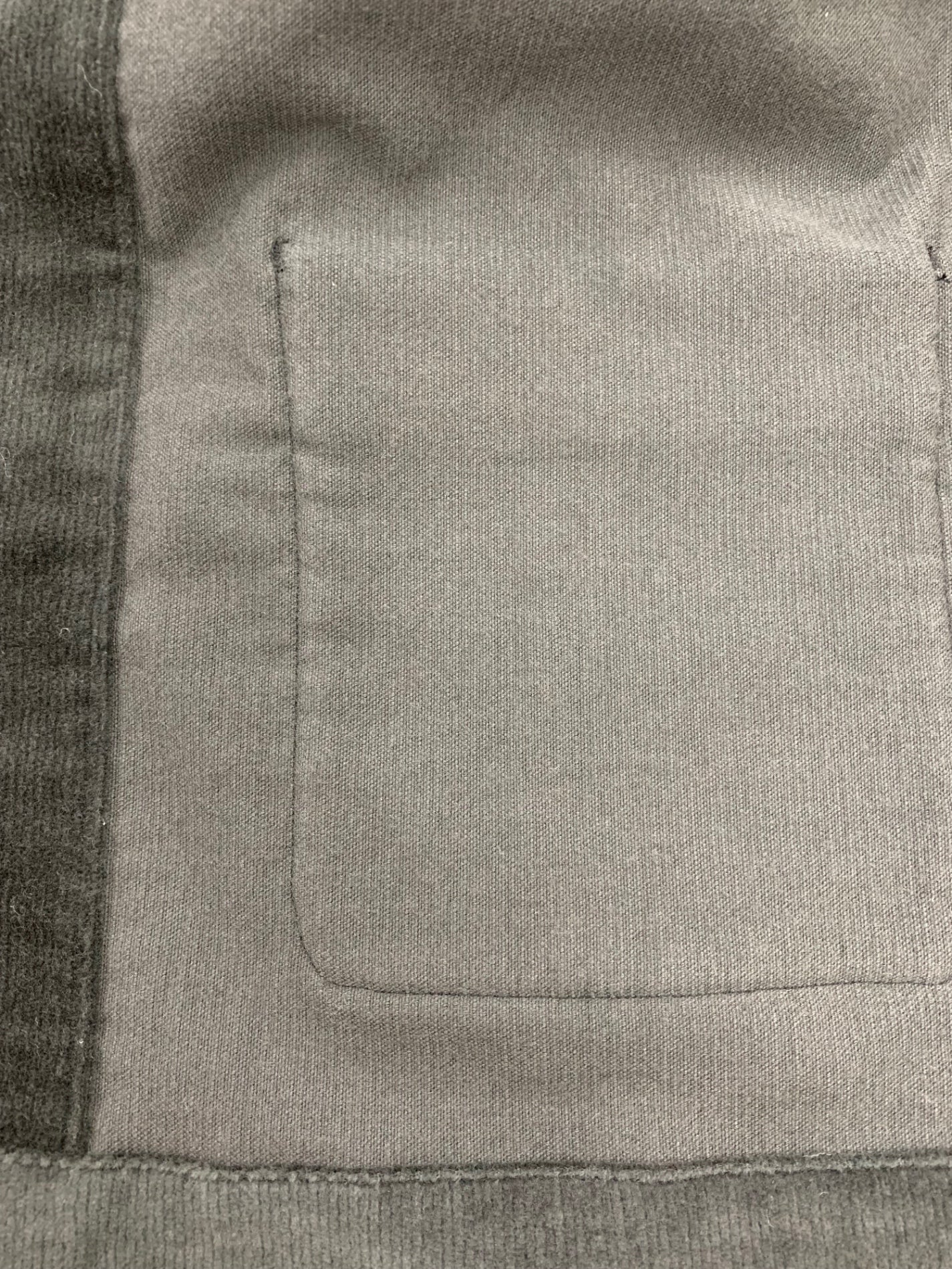 結 ユイ COLLARED CARDIGAN YCD-007 ジャケット 2 チャコールブラック コーデュロイ ITER8C4DDB9Y