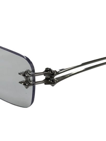 ジェントルモンスター GENTLE MONSTER Tetra 02 テトラ BOLD リムレス メガネ シルバー IT3A1PGH6FOU