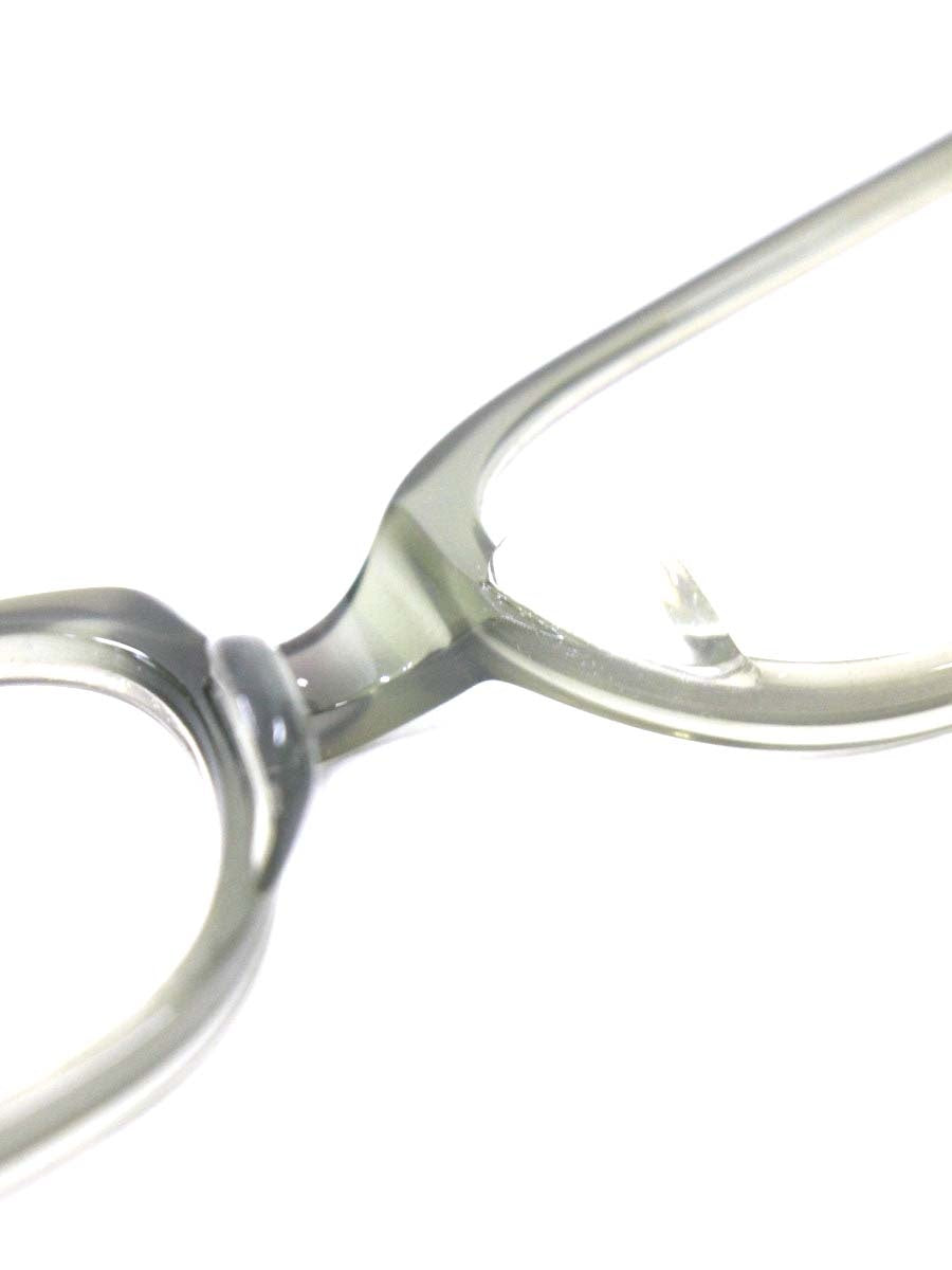 フォーナインズ E-15 メガネ カーキグリーン クリア フルリム スクエア IT2K39FWMYTK