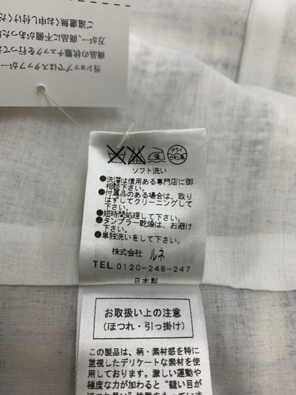 ルネ 6616220 ワンピース 34 ホワイト TISSUE ツイード IT8OKTYNB320