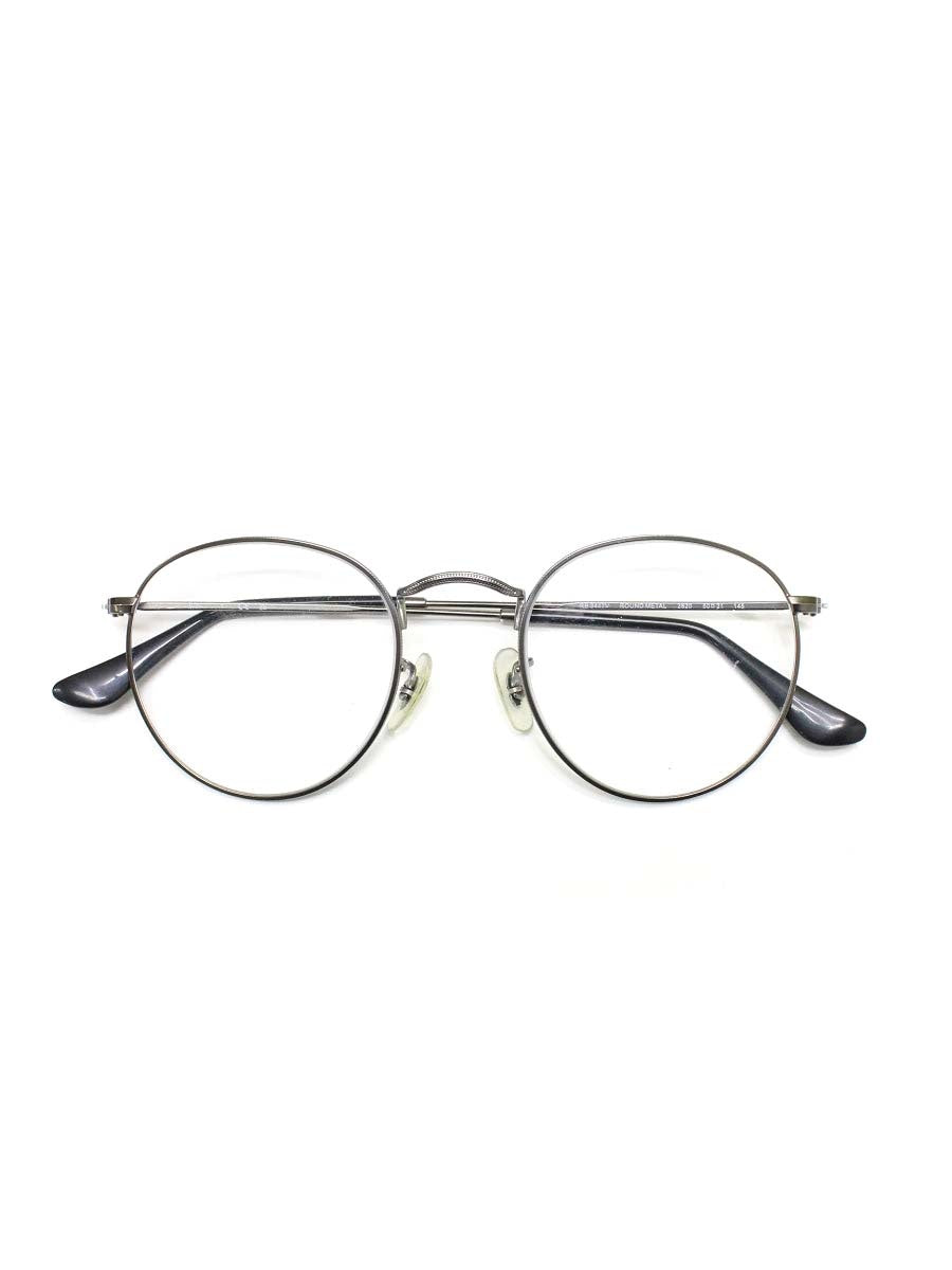 レイバン ROUND METAL OPTICS RB3447V メガネ メタルシルバー/ブラック ラウンド 2620 IT25BA2MC64U