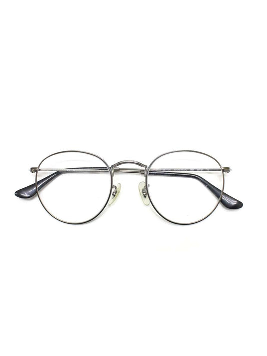 レイバン ROUND METAL OPTICS RB3447V メガネ メタルシルバー/ブラック ラウンド 2620 IT25BA2MC64U