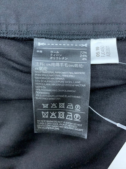 ワイスリー M 3ストライプス ウール サテン ワイドパンツ FJ0450 XS ブラック ITEFXZIVOAP4