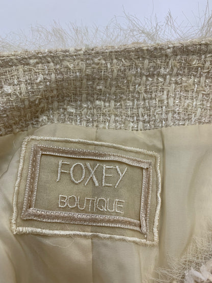 フォクシーブティック クラシックツイード 35283 ジャケット  38 ベージュ ITCPH7W5M92S 【SALE】