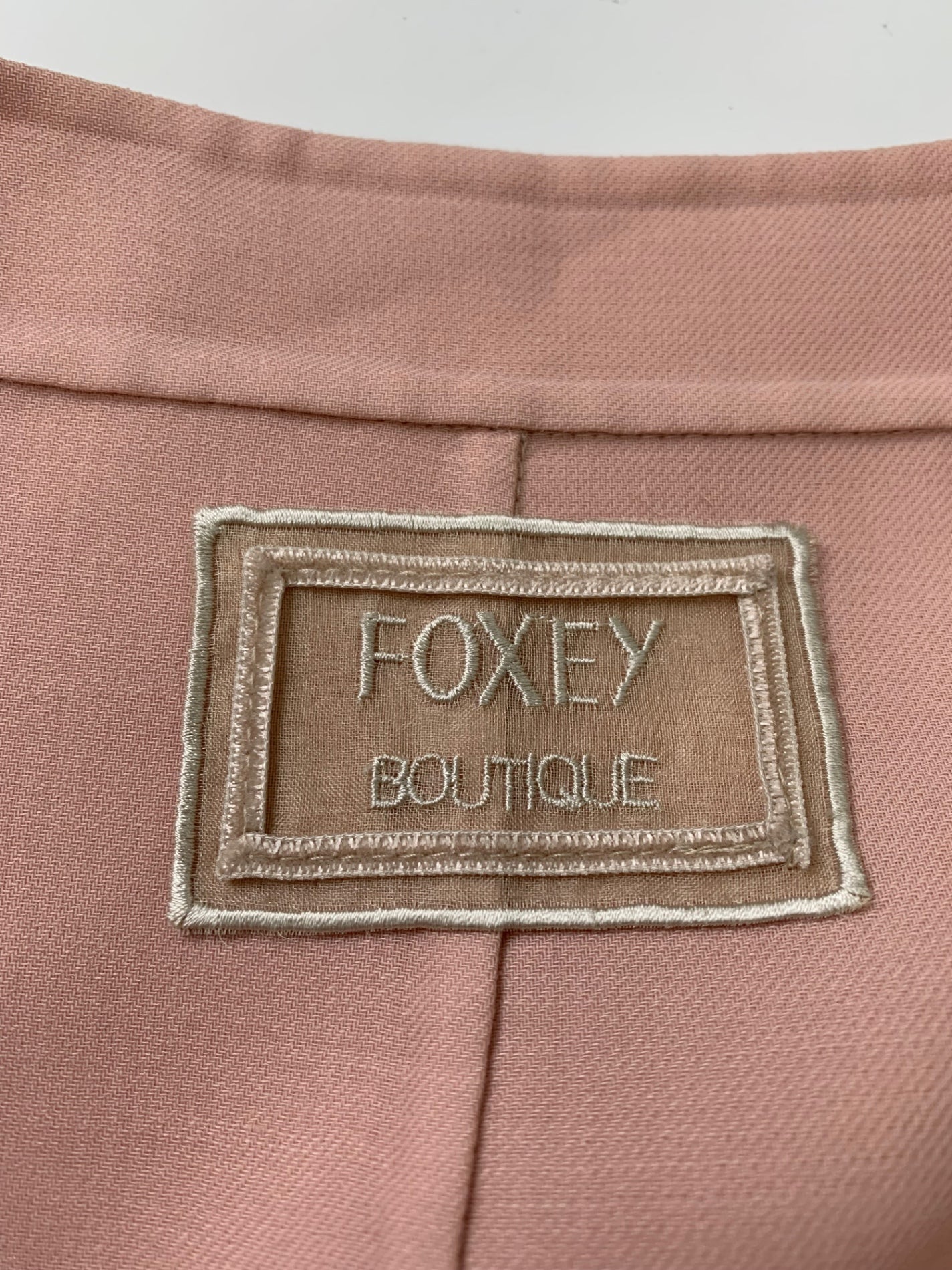 フォクシーブティック Coat Voyage 40876 コート 38 ピンク