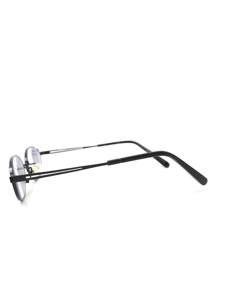 タカノリユゲ YUGE COLLECTION NEWMARBLE30 TY-104 メガネ ブラック メタルフレーム フルリム オーバル IT3V7TBHQZE3 【SALE】