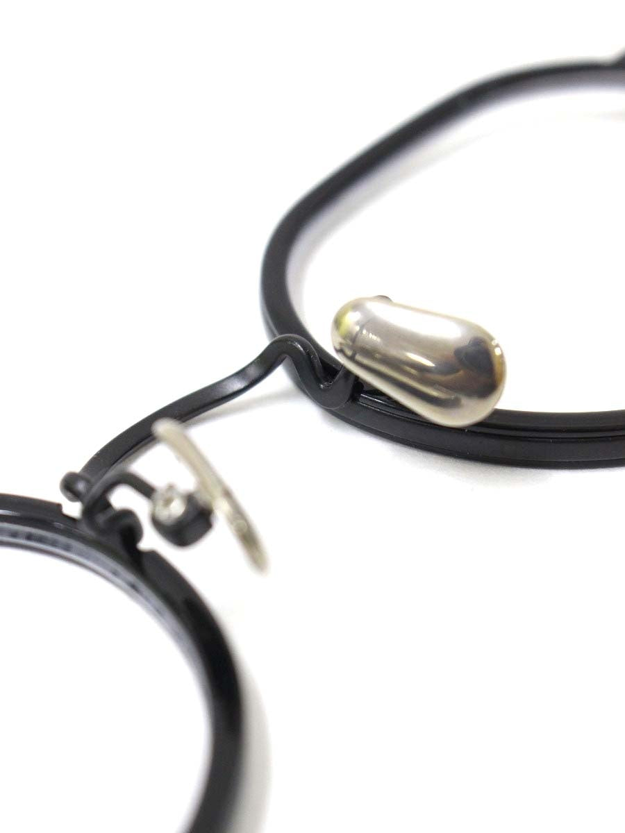 掌（タナゴコロ） POKER FACE別注モデル PTG-15 BK メガネ ブラック コンビフレーム フルリム ボストン ITZRGT45KVKH 【SALE】