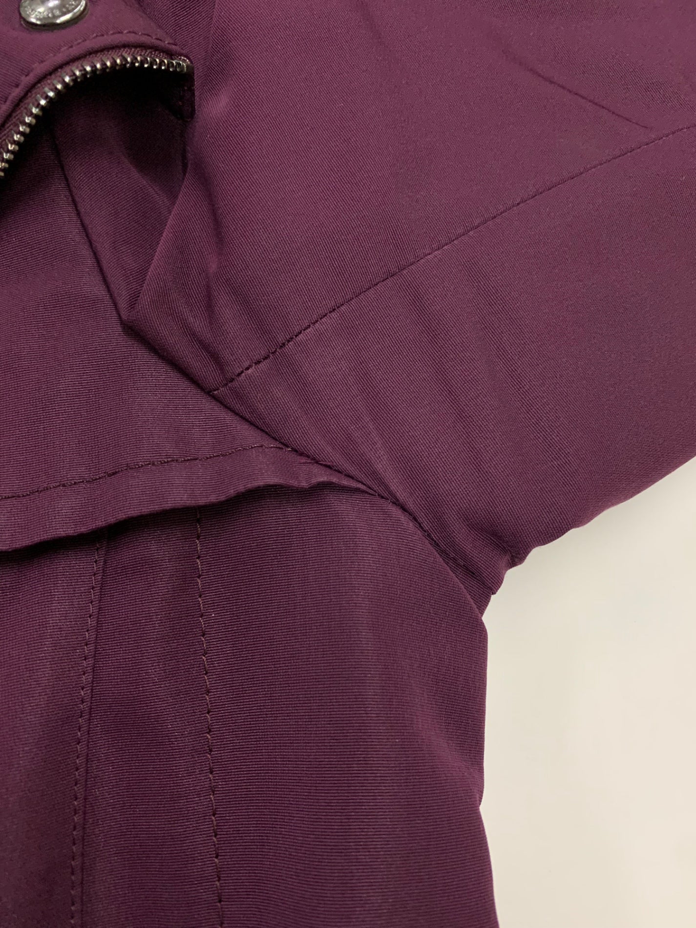 バーバリーロンドン FR368-785-36 ライナー付スタンドカラーコート 38 パープル ITUZHWFN6VKK