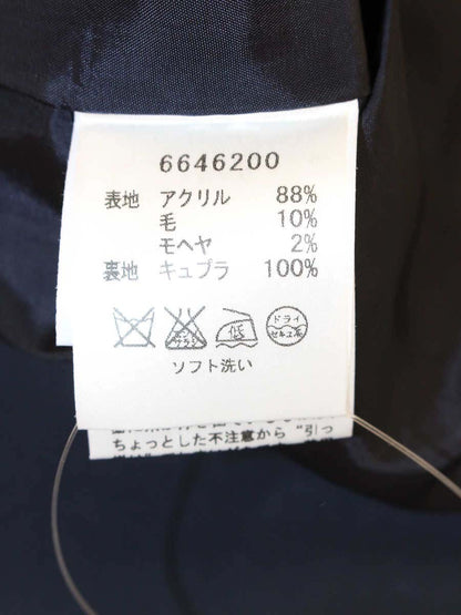 ルネ 6646200 ワンピース 36 ネイビー ツイード フリンジ ITTSDVY7AF4J