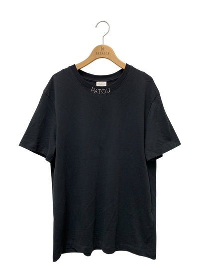 パトゥ 24A-JE125-9990 Tシャツ L ブラック ロゴ刺繍 ITAW141I55IO