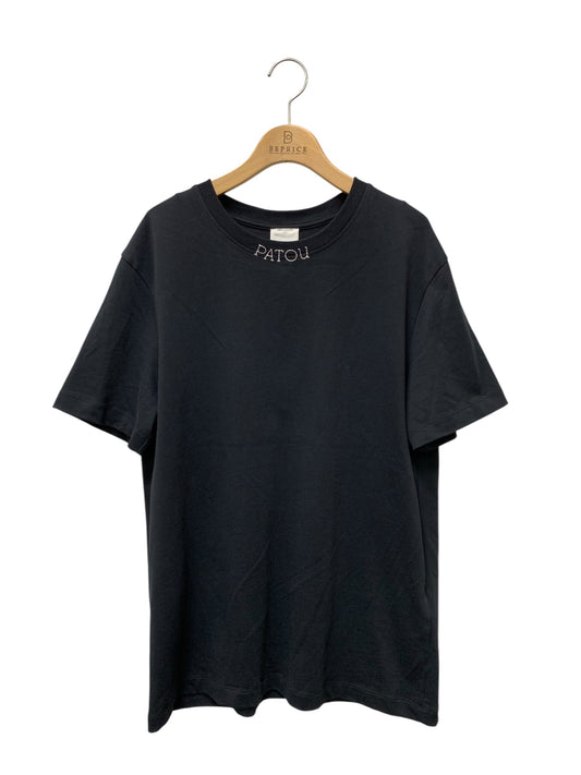 パトゥ 24A-JE125-9990 Tシャツ L ブラック ロゴ刺繍 ITAW141I55IO