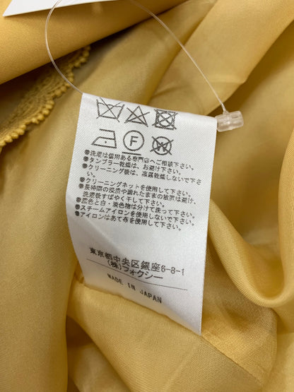 フォクシーブティック Skirt Le Havre 42116 スカート 38 イエロー ITYC9JWG06RC