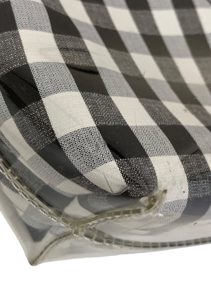 エムズグレイシー ビニール 994302 トートバッグ 透明 チェック柄 ITU1K6GHJ0YG 【SALE】