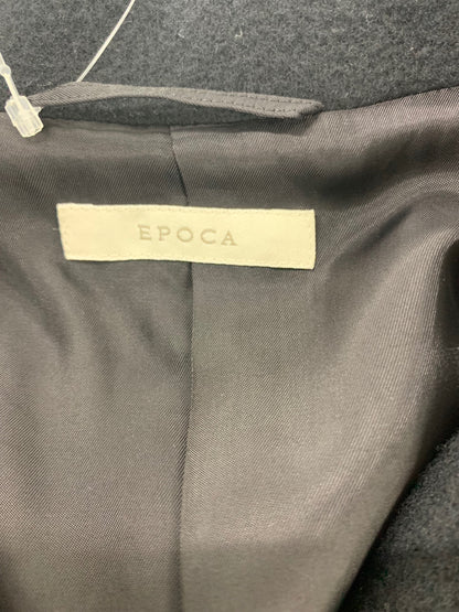 エポカ M5B20-808-09 コート 42 ブラック リーラエアリーウール ITCSG73JOW00