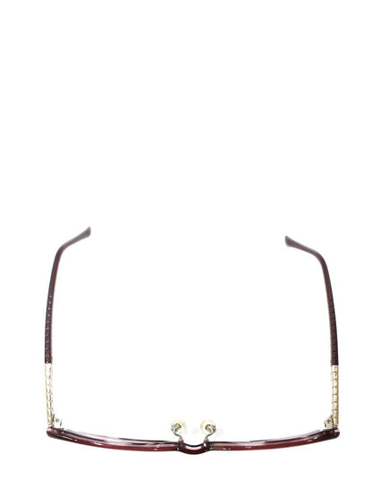 ショパール VCH302J メガネ ワインレッド サイドストーンロゴ IT3HOCPIC06G