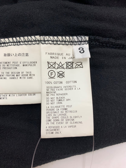 ヨウジヤマモトプールオム NOTCHED NECK POCKET T HS-T85-087 チュニック 3 ブラック IT75F5EJ5SZI