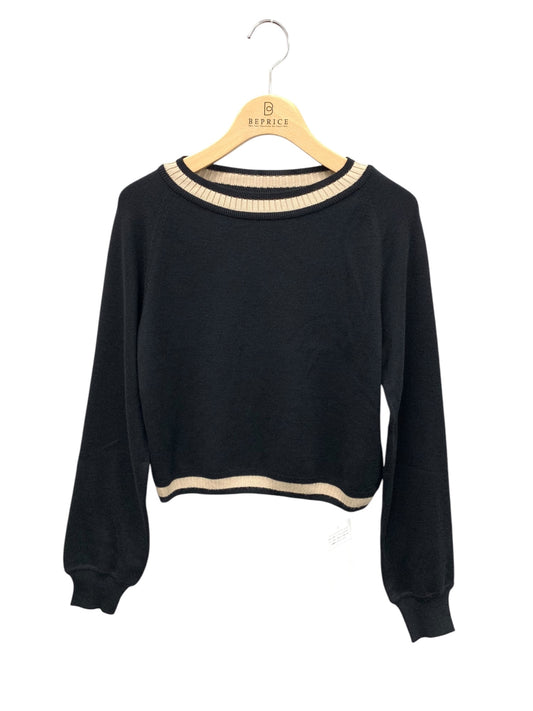 フォクシーブティック KNIT TOP  SHARON 44133 ニット 38 ブラック ITIS8KJ506B4