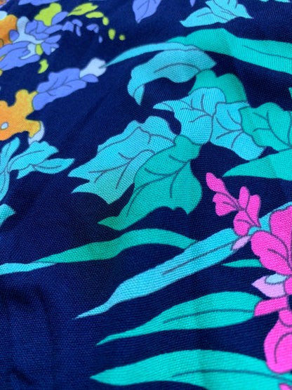 レオナール 0470072 ワンピース 38 マルチカラー フラワープリント IT78CRMU4EA0