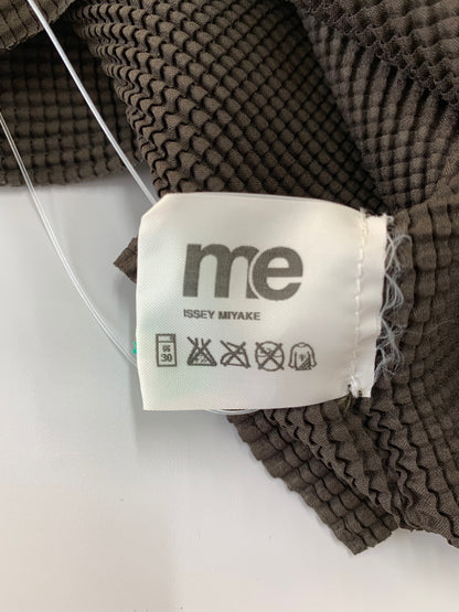 ミーイッセイミヤケ MI23FO142 ジップカーディガン カーキグリーン ハイネック ダブルジップ ITN9LY3RCPHS