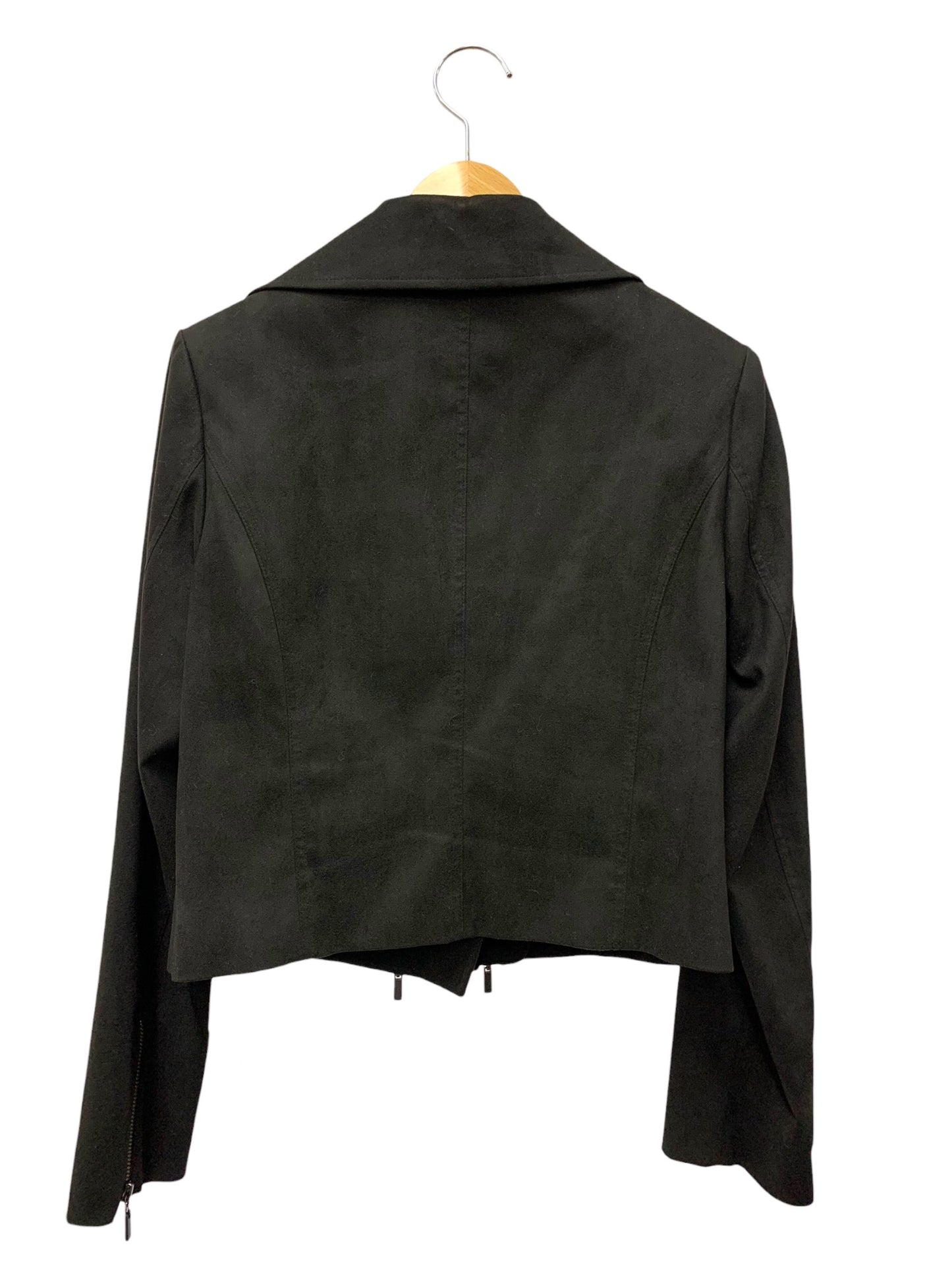 フォクシーニューヨーク collection Suede Jacket 39211 ジャケット 40 ブラック ITPE8UF048SE