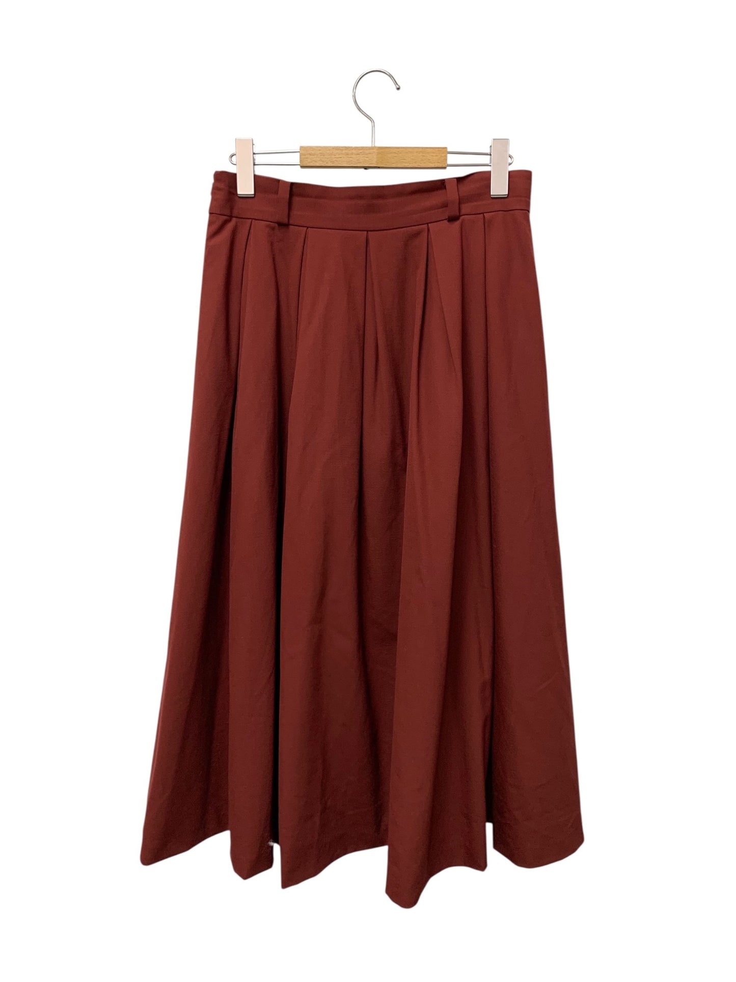 フォクシーブティック Grace グレース 41588 スカート 42 レッド タックフレア ITTSTIIFSC9I