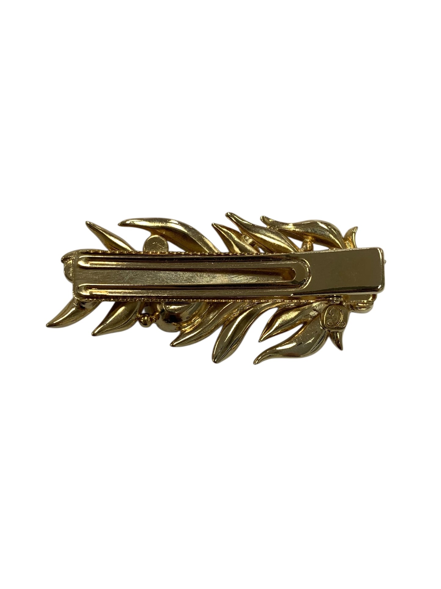 コンプレックスビズ バレッタ ゴールド フェザー ラインストーン ITYIGZ92T6Q8